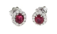 Orecchini Chimento Donna in Oro bianco Rubino 1O06656GG5000 - 1O06656GG5000